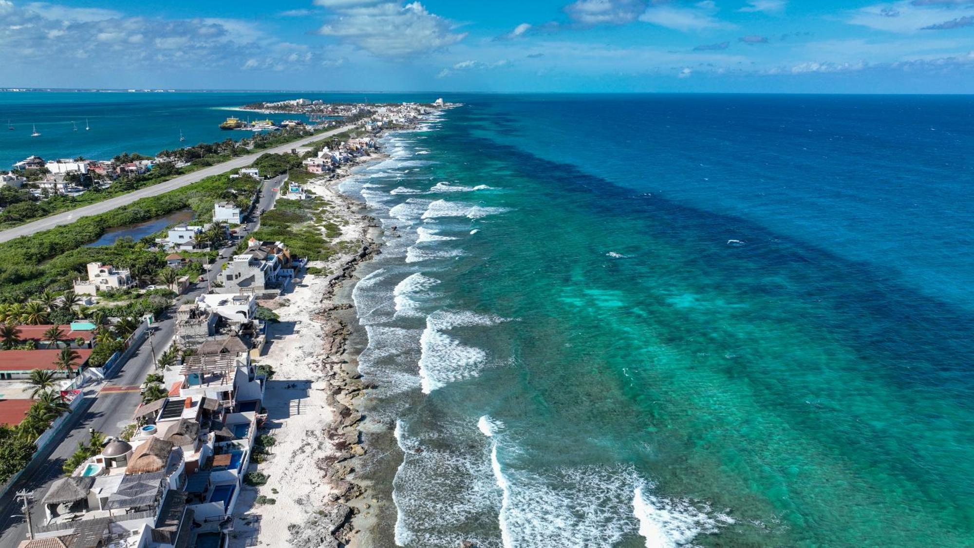 Villa Casa Javi- Ocean Front Located Mid Isla Mujeres Esterno foto