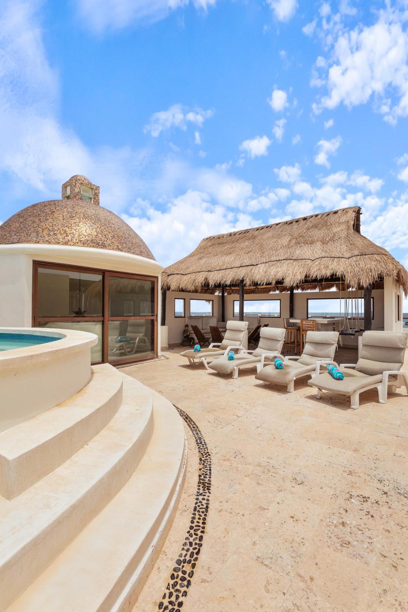 Villa Casa Javi- Ocean Front Located Mid Isla Mujeres Esterno foto