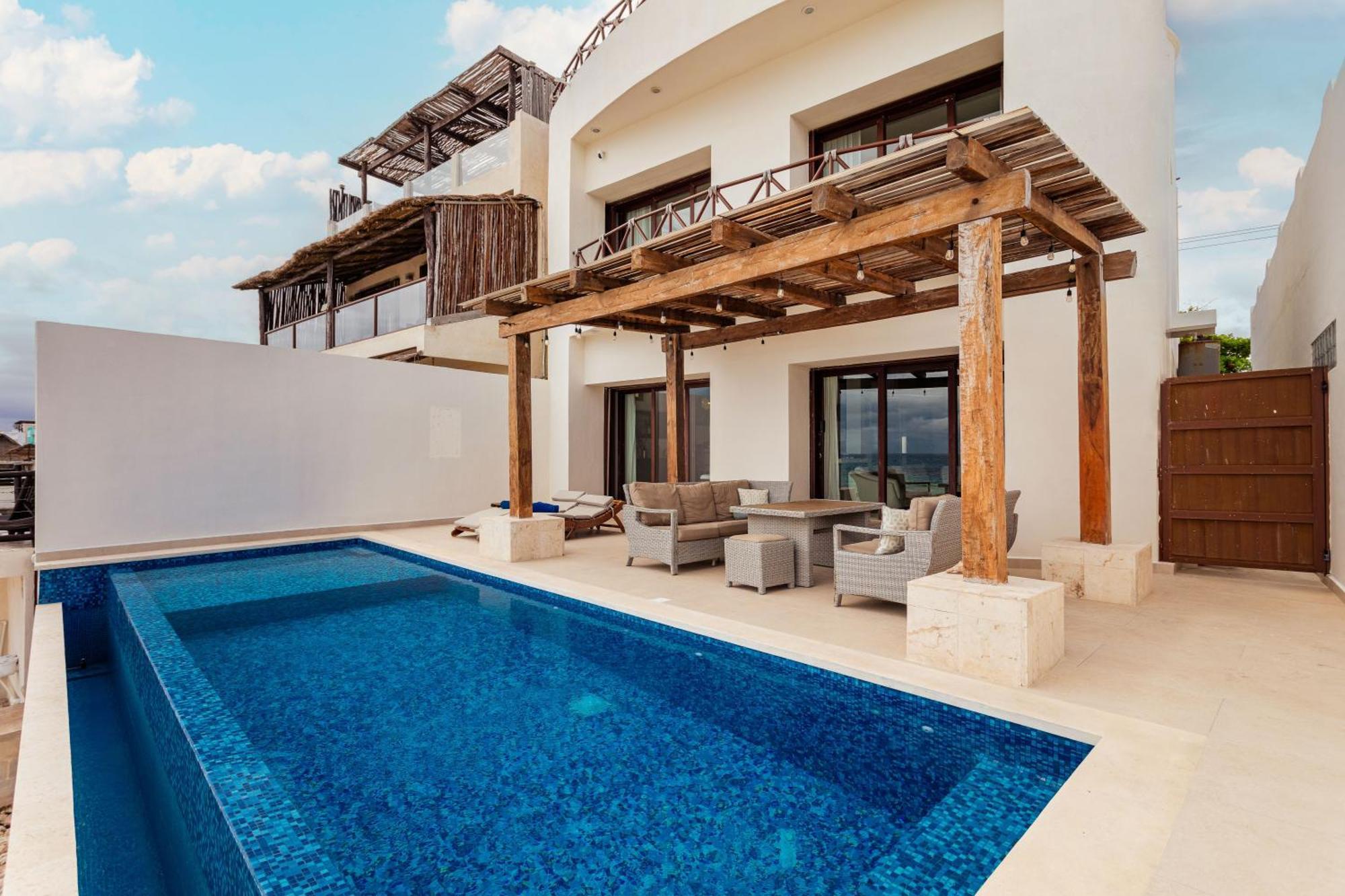 Villa Casa Javi- Ocean Front Located Mid Isla Mujeres Esterno foto