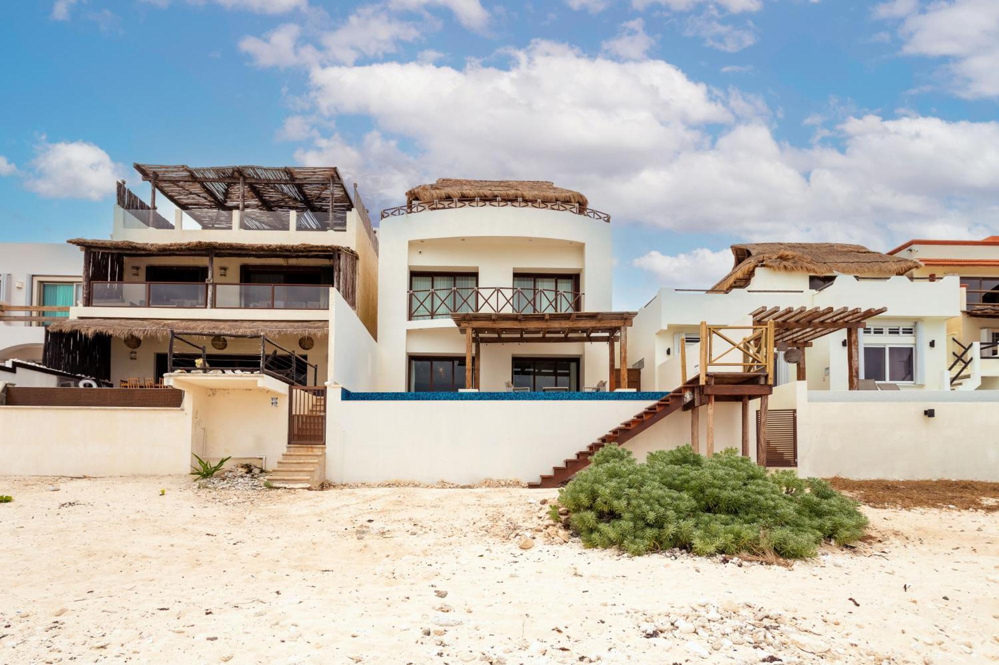 Villa Casa Javi- Ocean Front Located Mid Isla Mujeres Esterno foto