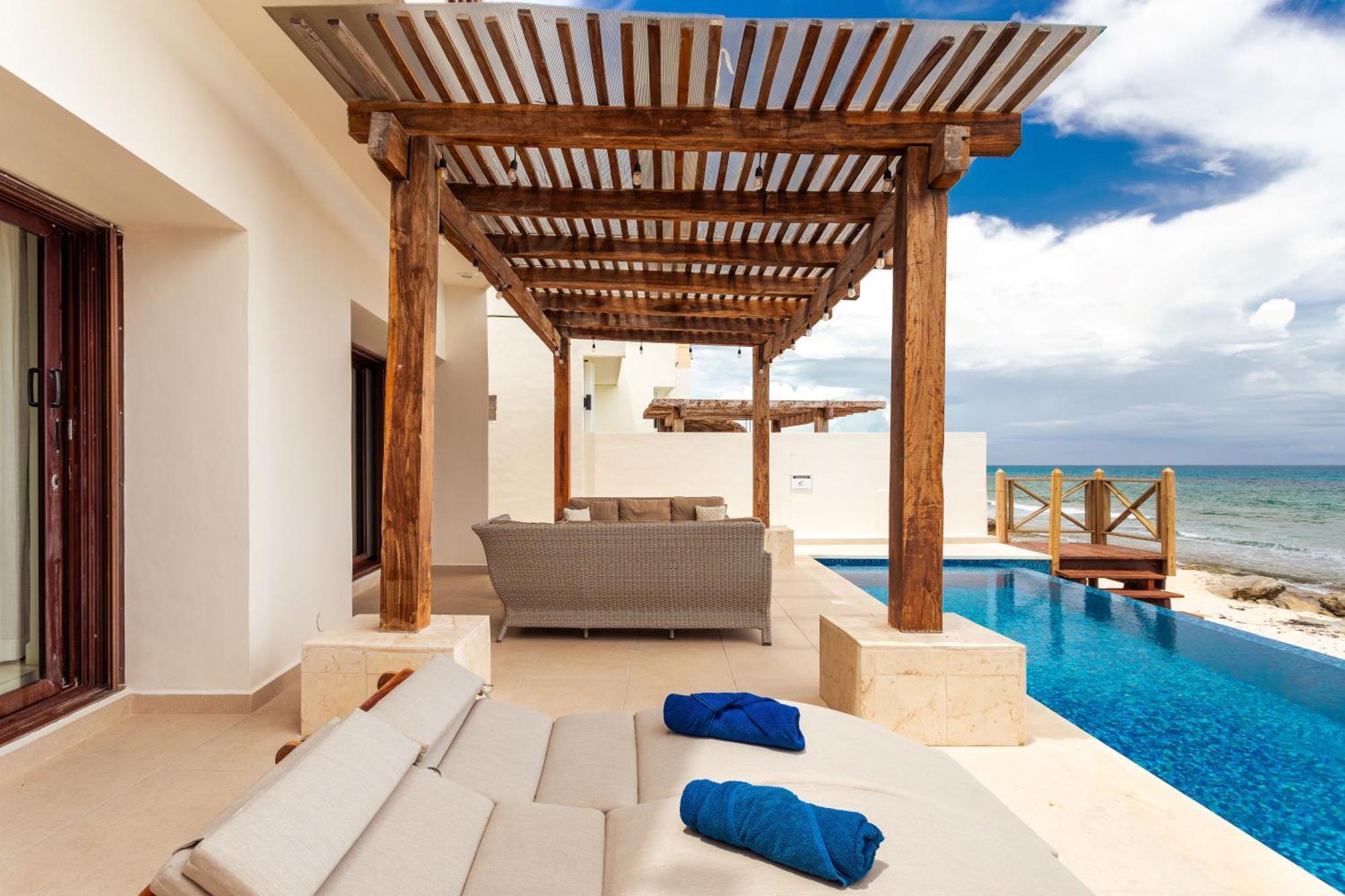 Villa Casa Javi- Ocean Front Located Mid Isla Mujeres Esterno foto