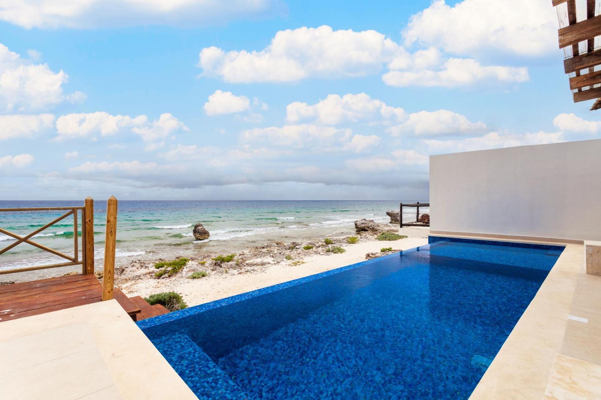 Villa Casa Javi- Ocean Front Located Mid Isla Mujeres Esterno foto