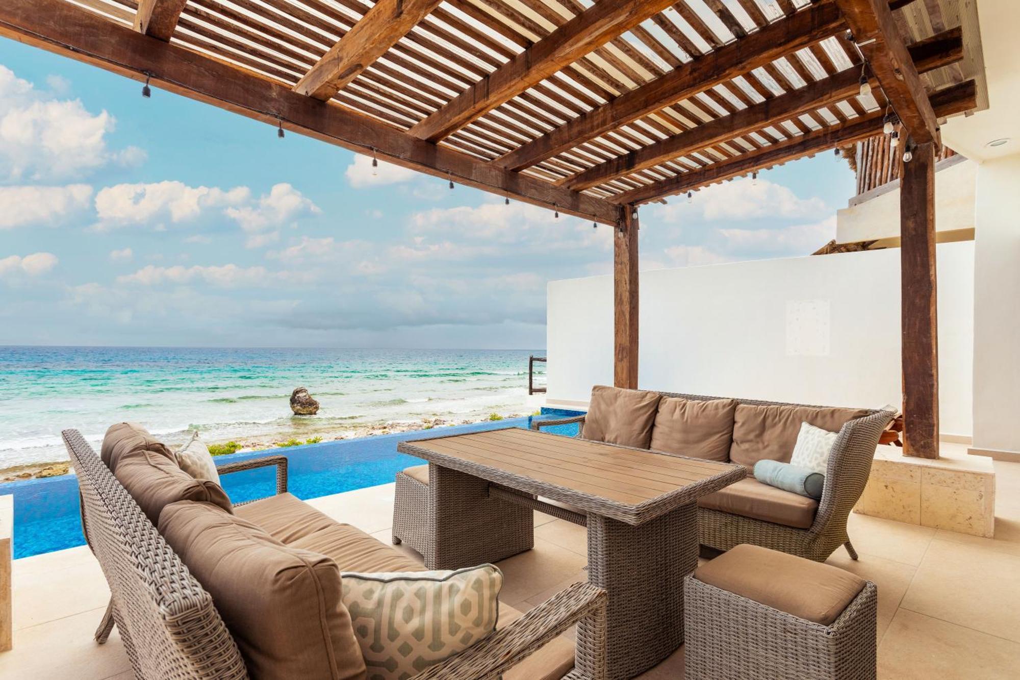 Villa Casa Javi- Ocean Front Located Mid Isla Mujeres Esterno foto